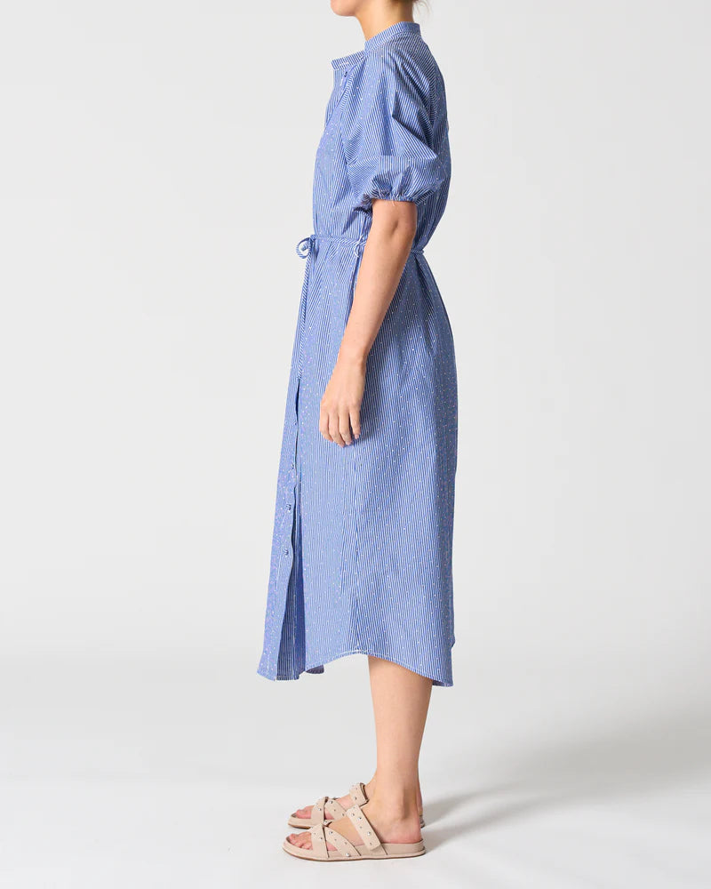 Berlin Dress- Riviera Stripe