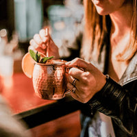 Copper Mugs Set of 2