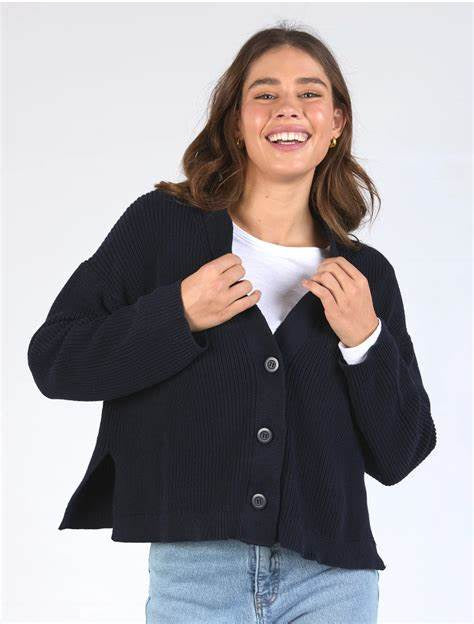 Oakley Knit Cardigan / Navy