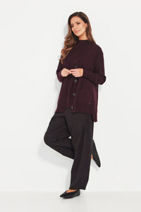 Cherish Cardi- Black Cherry