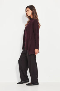 Cherish Cardi- Black Cherry