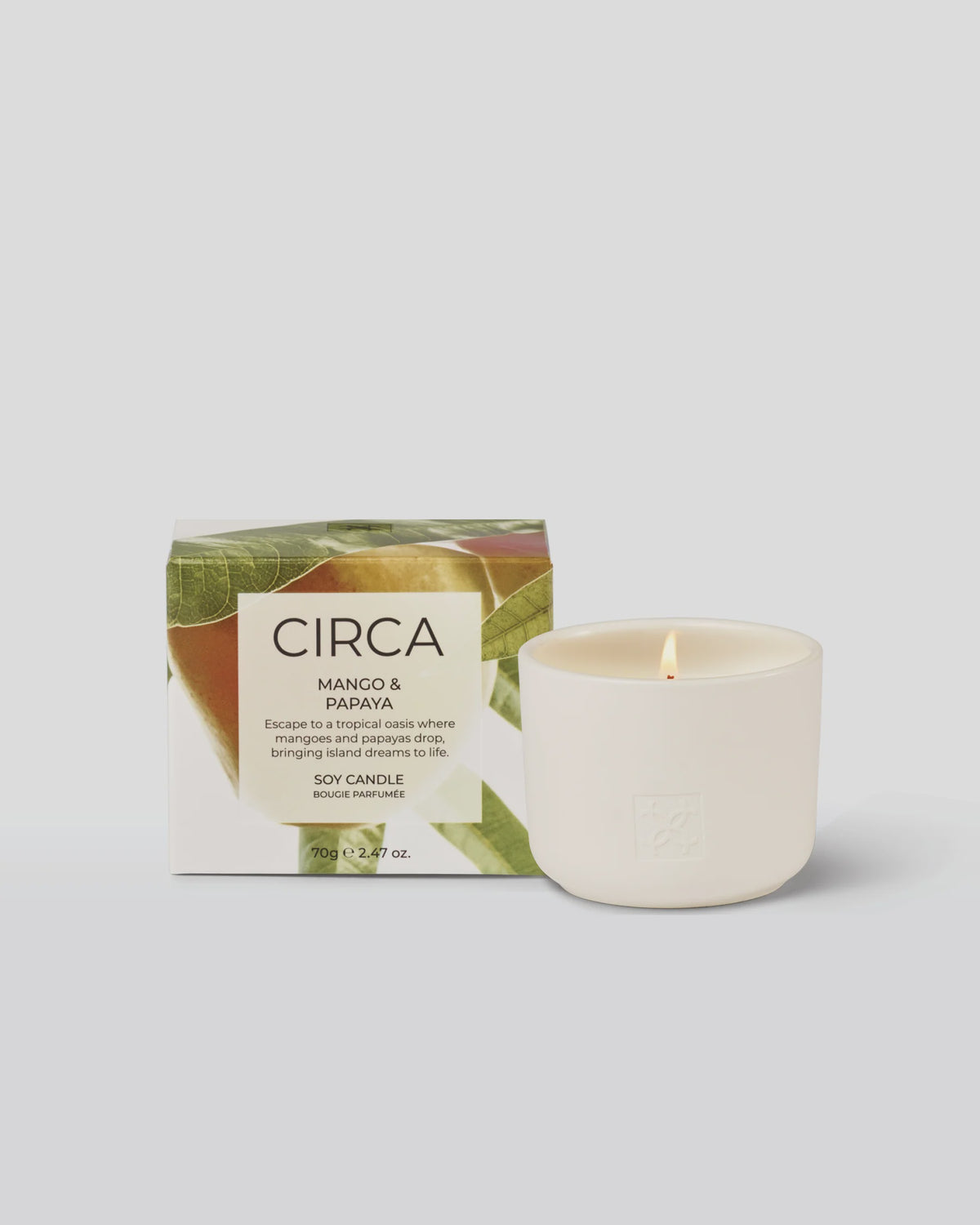 Mango and Papaya 70g Candle