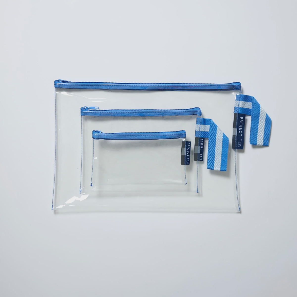 Clear Zip Pouch Bundle