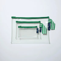 Clear Zip Pouch Bundle