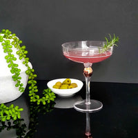 Coupe Cocktail Glasses Set of 2