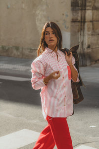 AJJA Shirt Red Stripe