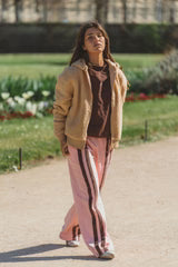 Sherpa Hooded Jacket - Macadamia