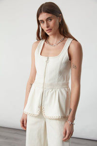 Sasha Corset - Ecru