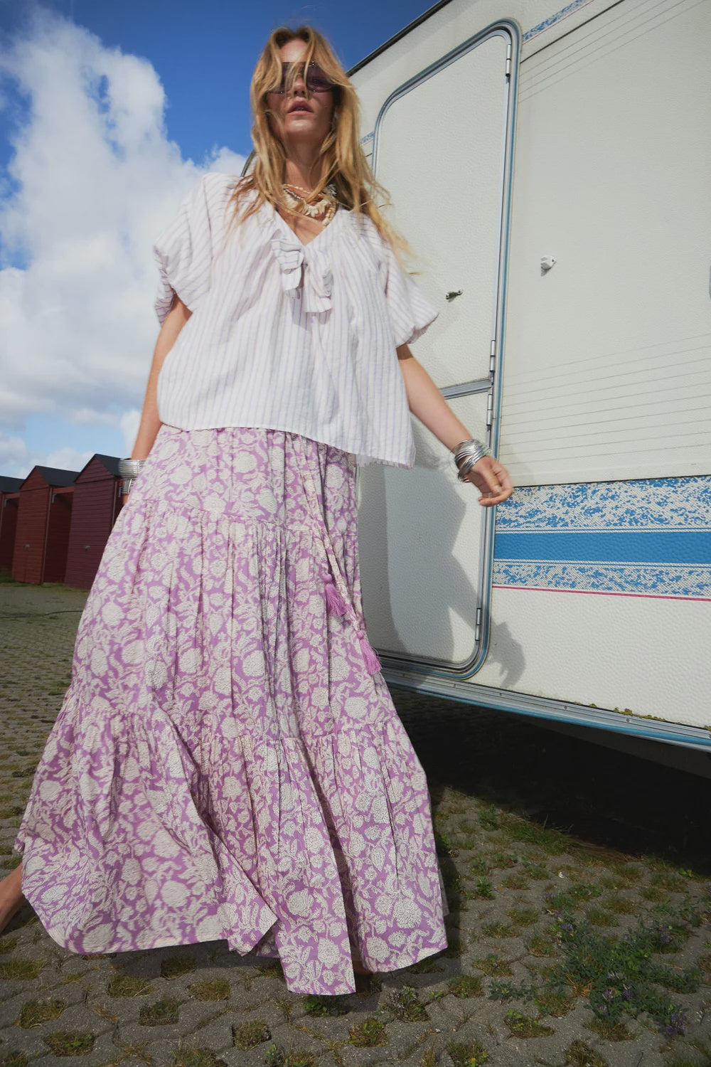 Diamond LL Maxi Skirt