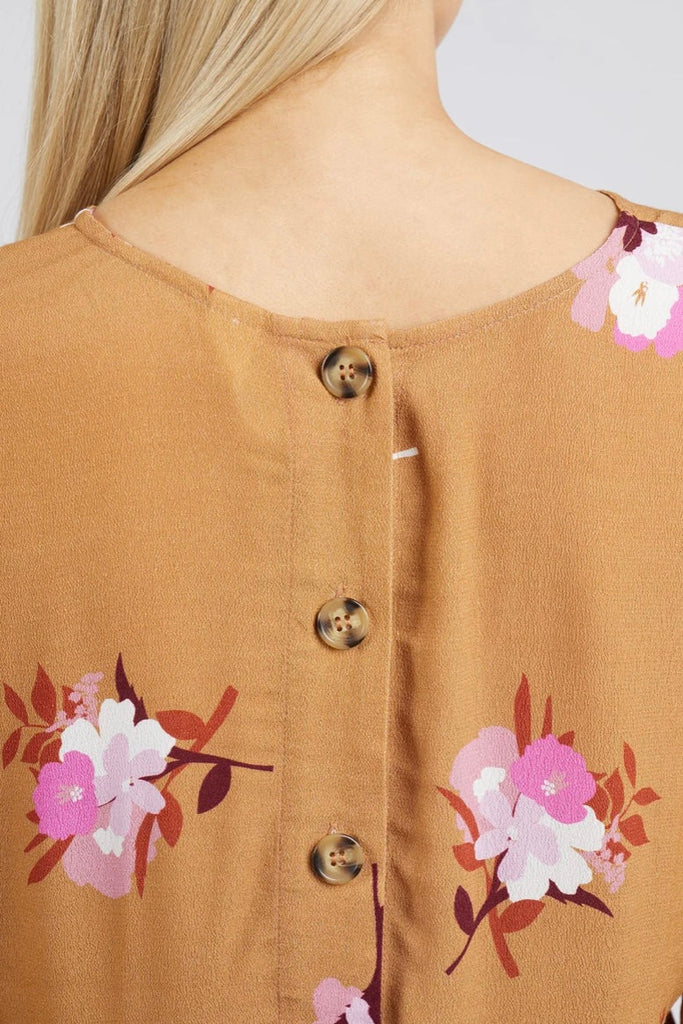 Butterscotch Posy Floral Blouse