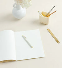 Butter Gingham / Grande Notebook
