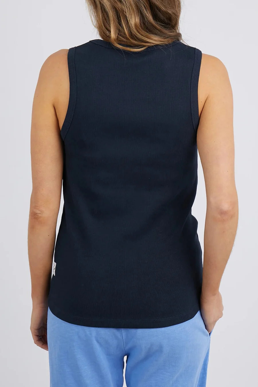 Rib Crew tank - Navy