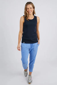 Rib Crew tank - Navy