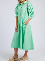 Primrose Dress Green