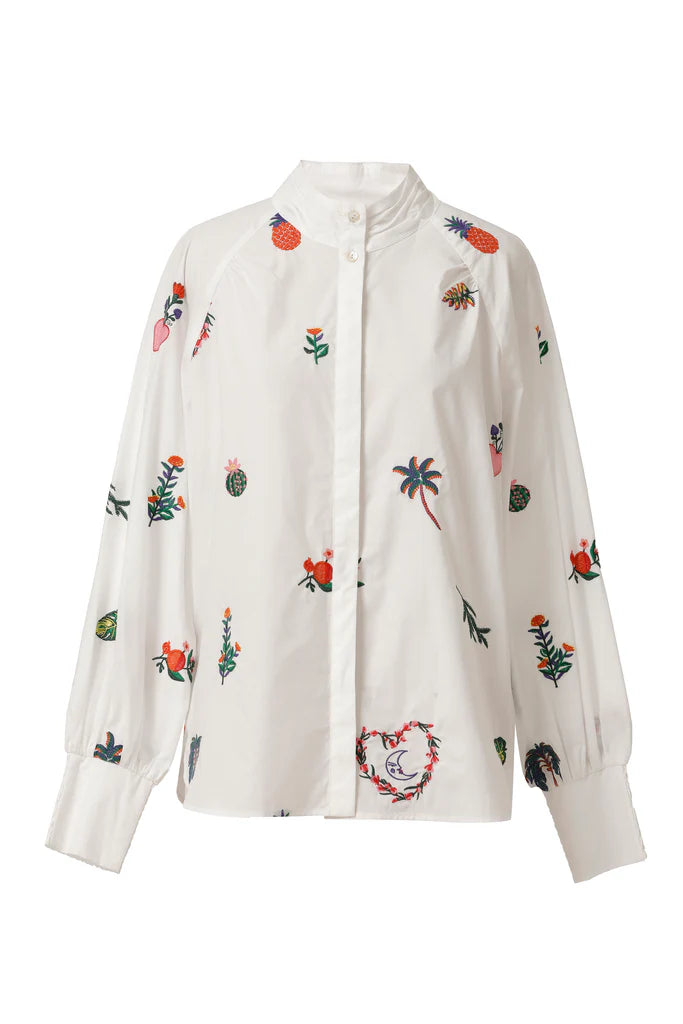 Mona Blouse-White