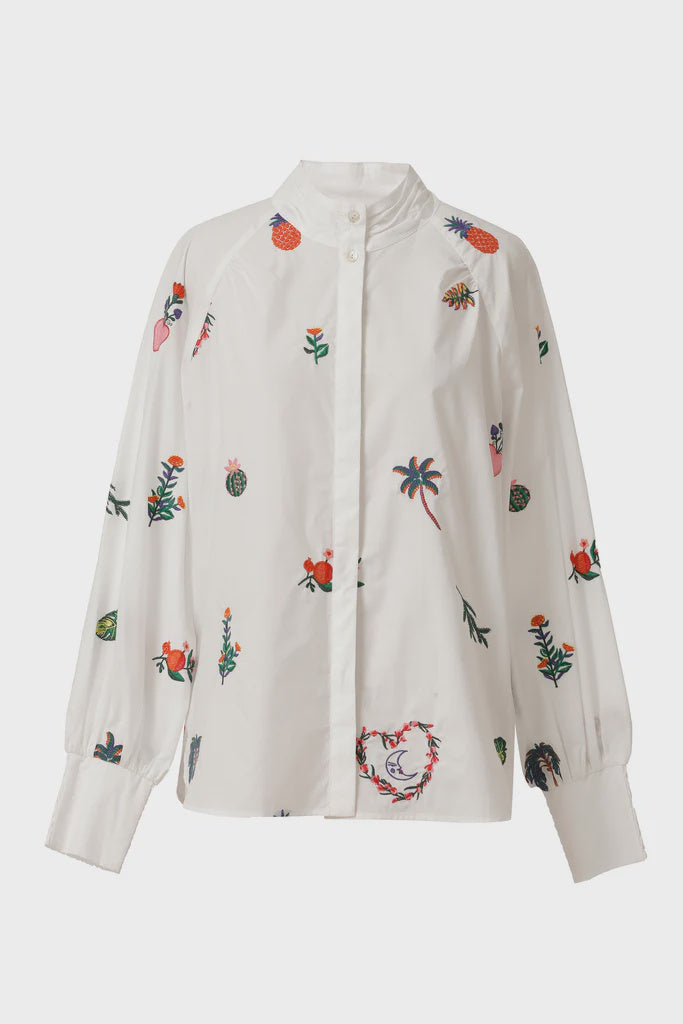 Mona Blouse-White