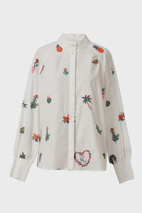 Mona Blouse-White