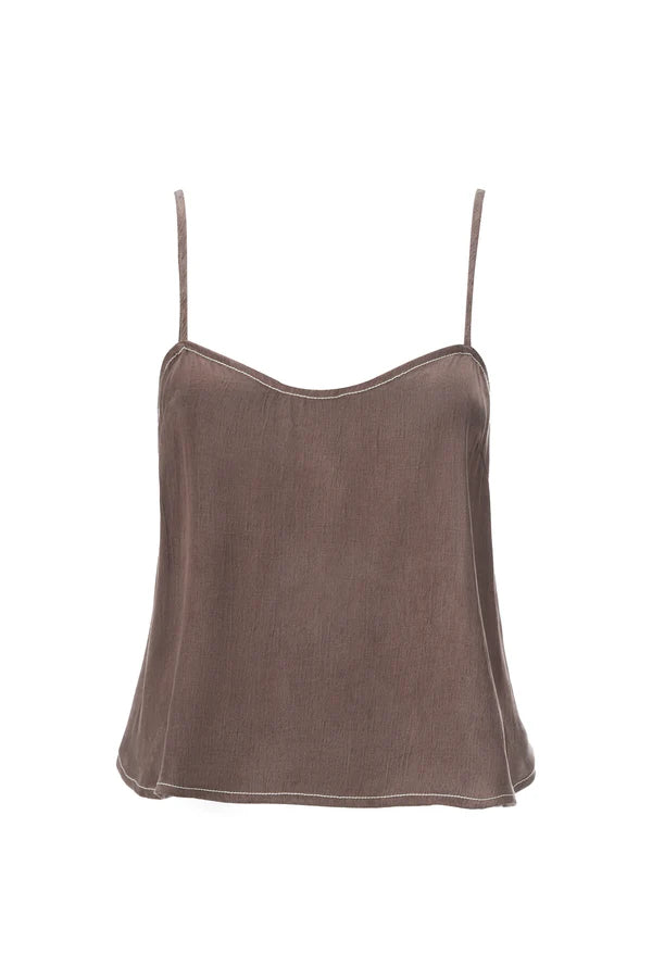 The Rylen Top - Truffle