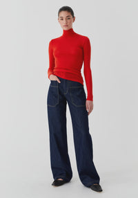 Morri Merino High Neck / Flame
