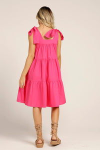 Swing Dress / Hot Pink