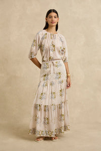 ADIRA SKIRT - JASMINE NUDE