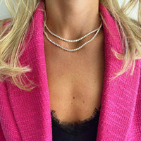 Crystal Tennis Necklace