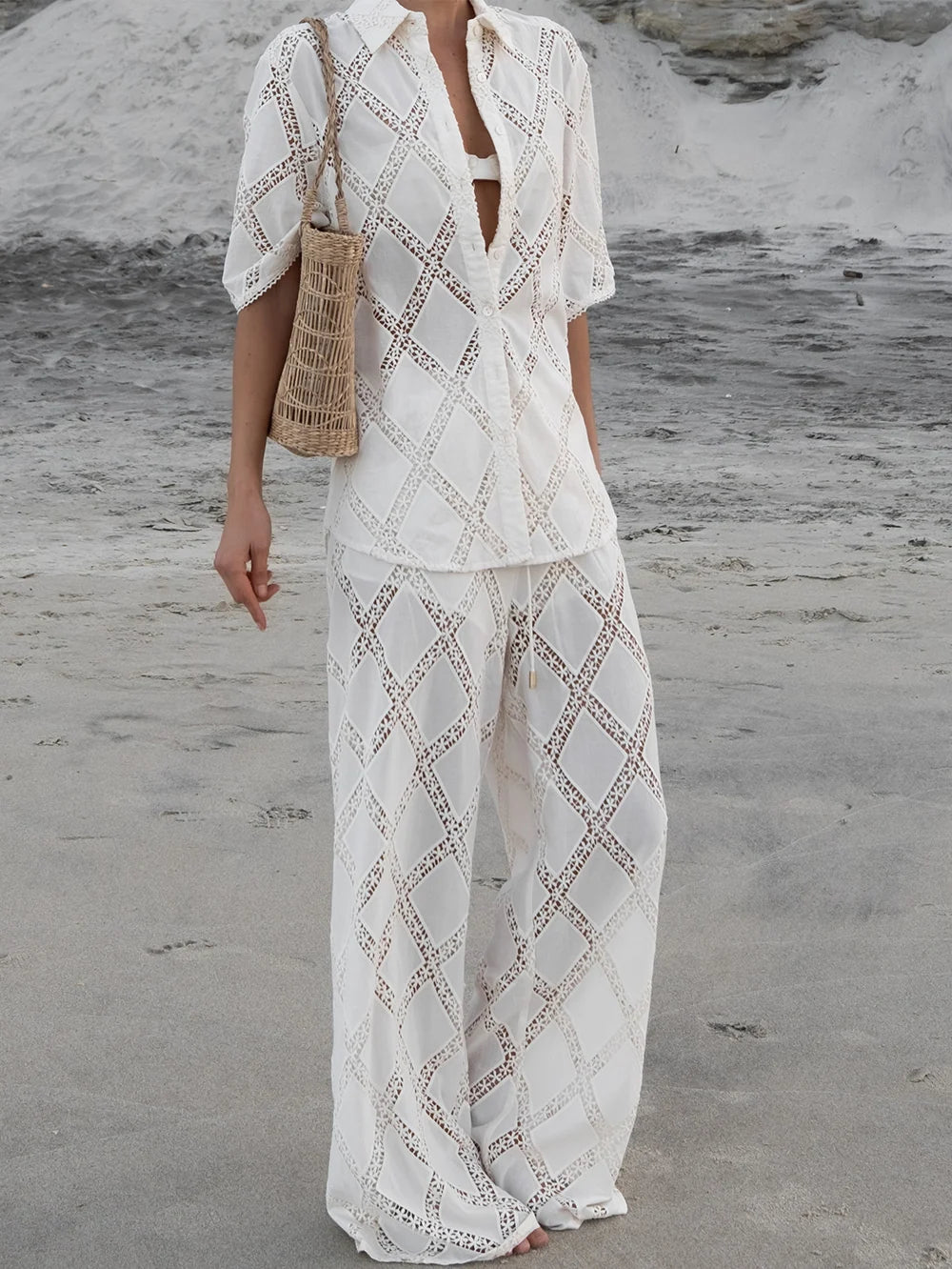Izzy Pant - Cream