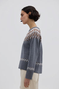 Fair Isle Wool Sweater