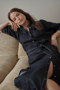 Isla Dress / Indigo