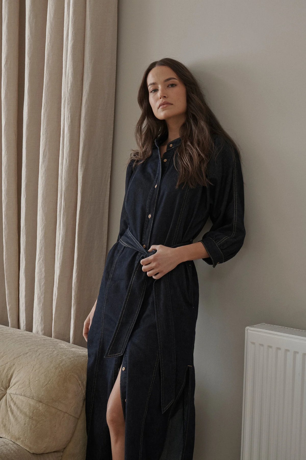 Isla Dress / Indigo