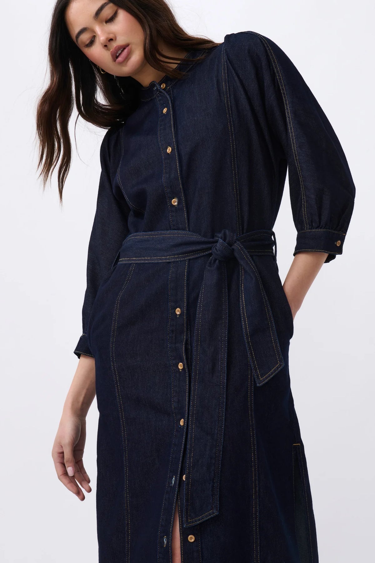 Isla Dress / Indigo