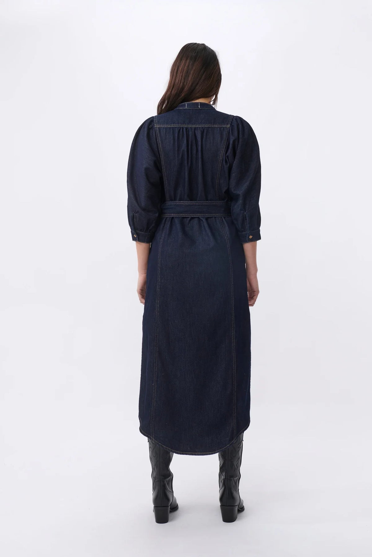 Isla Dress / Indigo
