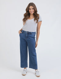 Izzy Wide Leg Jean / Dark Wash