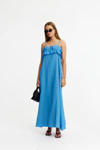 Lola Dress - Blue Azure