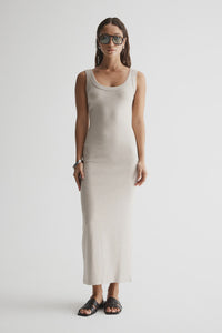 Sienna Tank Dress / Oat Marle