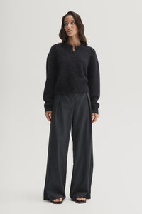 Abigail Knit Cardigan- Midnight Navy