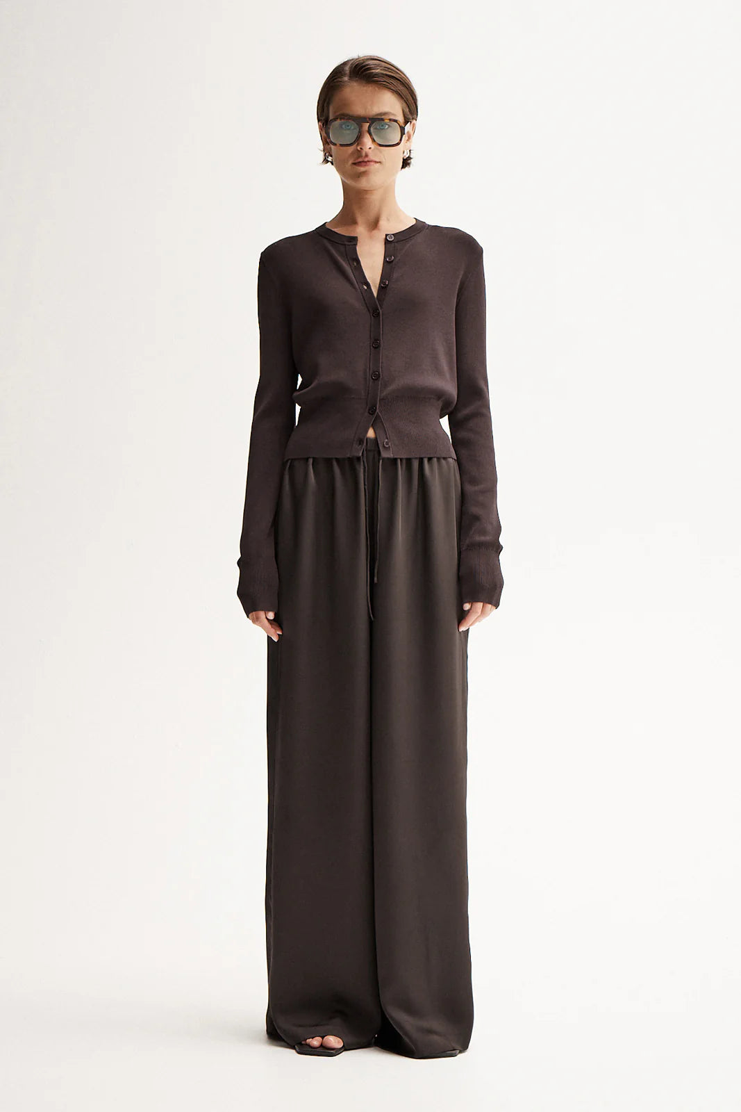 Mina Pant- Chocolate