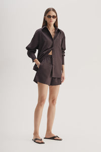 Austin Shirt- Chocolate