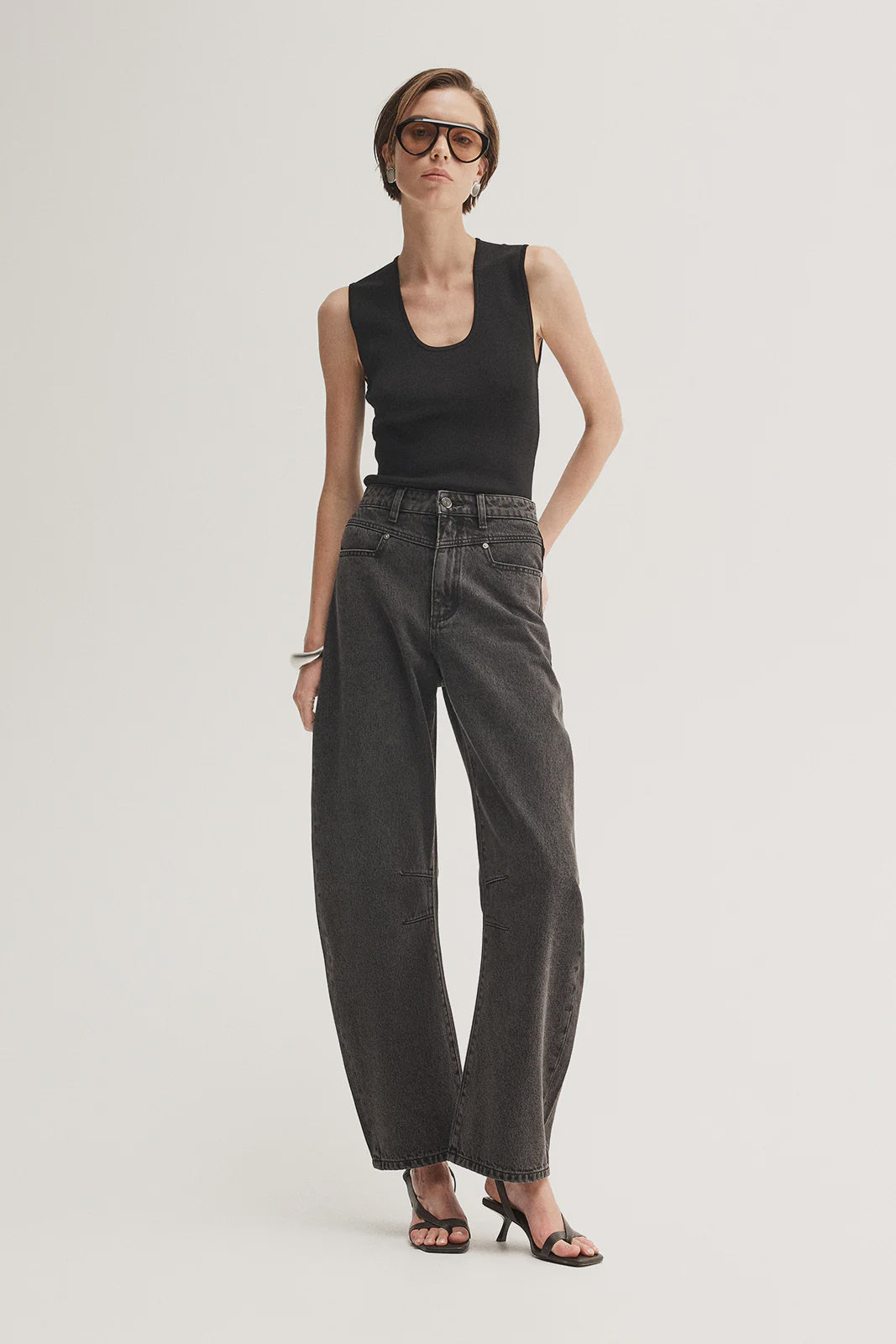 Chelsea Denim Jean- Black