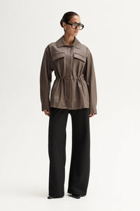 Bennet Jacket- Taupe