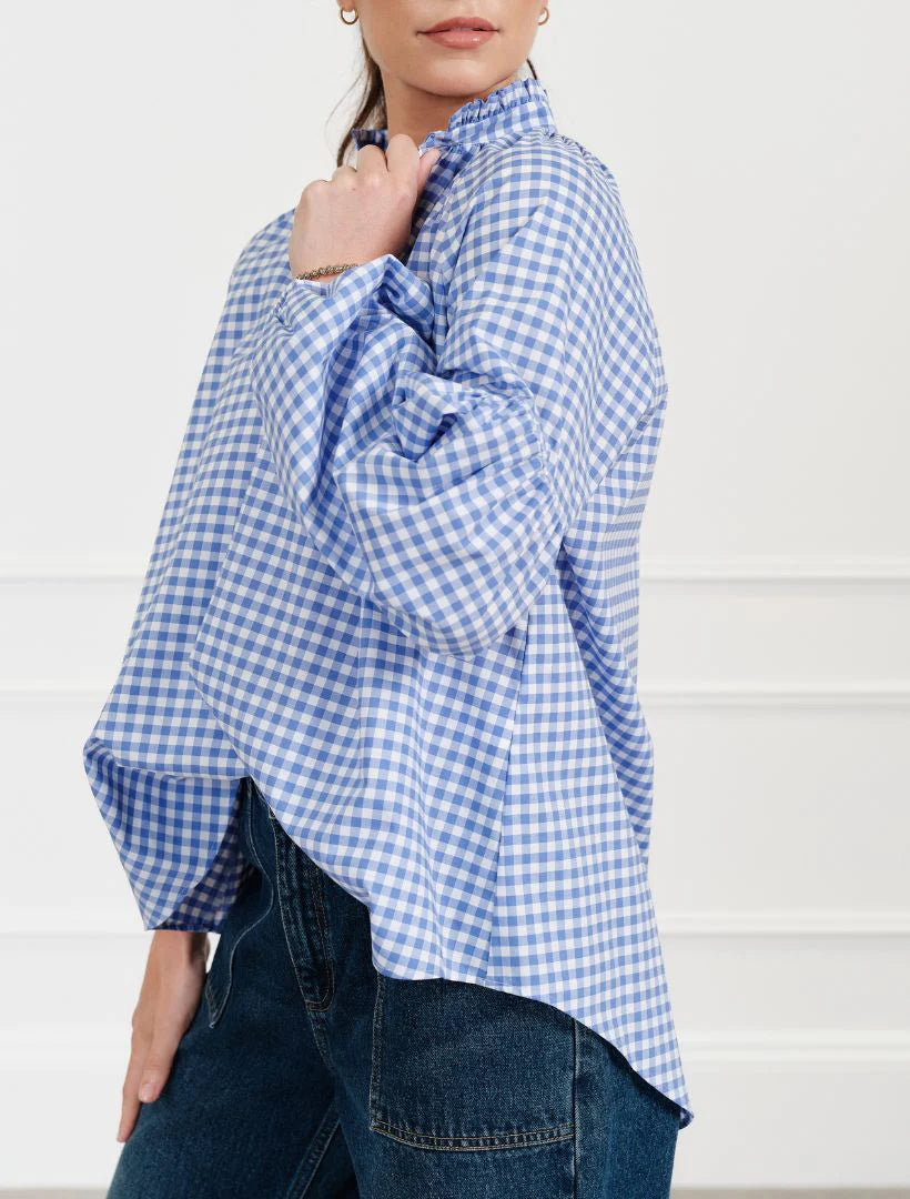 Kell Shirt / Blue Gingham