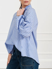 Kell Shirt / Blue Gingham