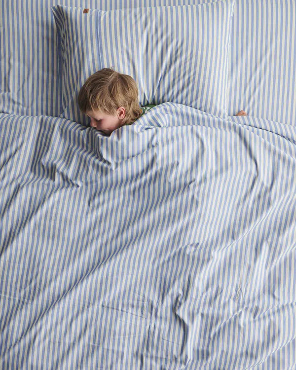 Seaside Stripe / King Fitted Sheet
