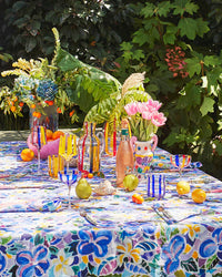 Kip & Co X Ken Done - Frangipani Linen Tablecloth