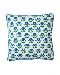 Kip&Co x Anna Spiro Indian Summer White Embroidered Cushion