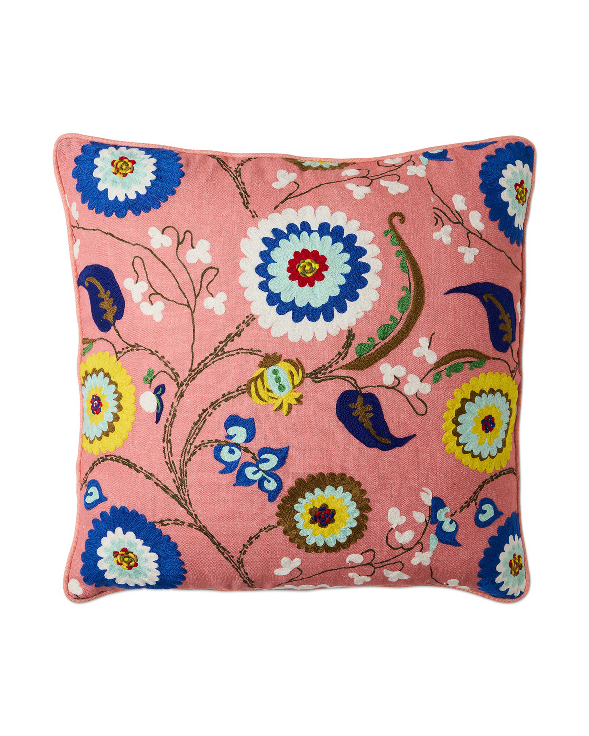 Kip&Co x Anna Spiro Isabelle Sunset Embroidered Cushion