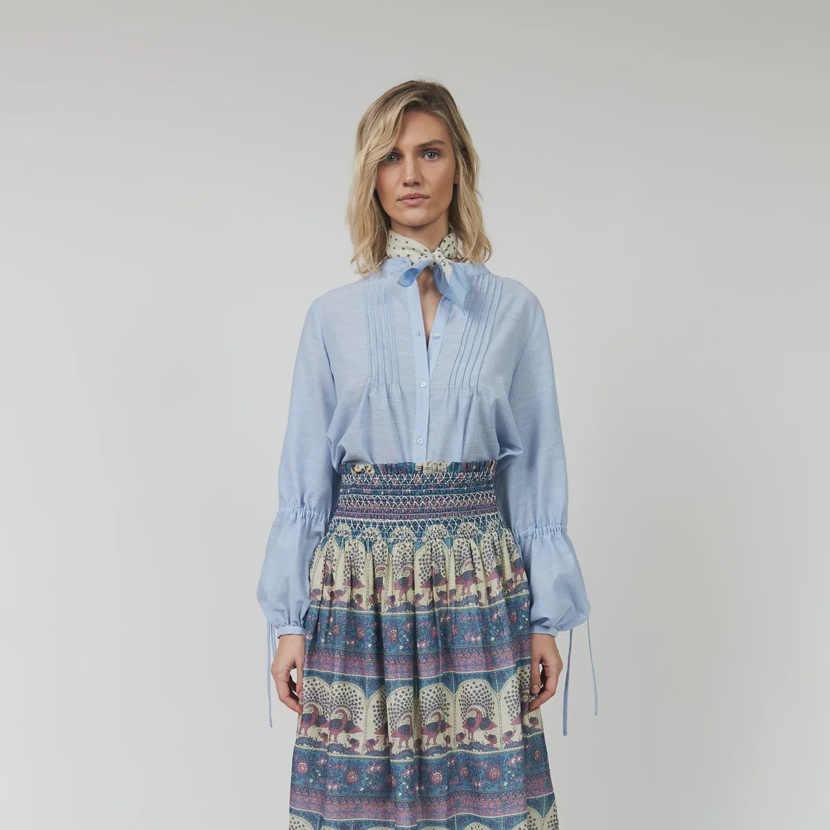 Lannall Shirt Light Blue