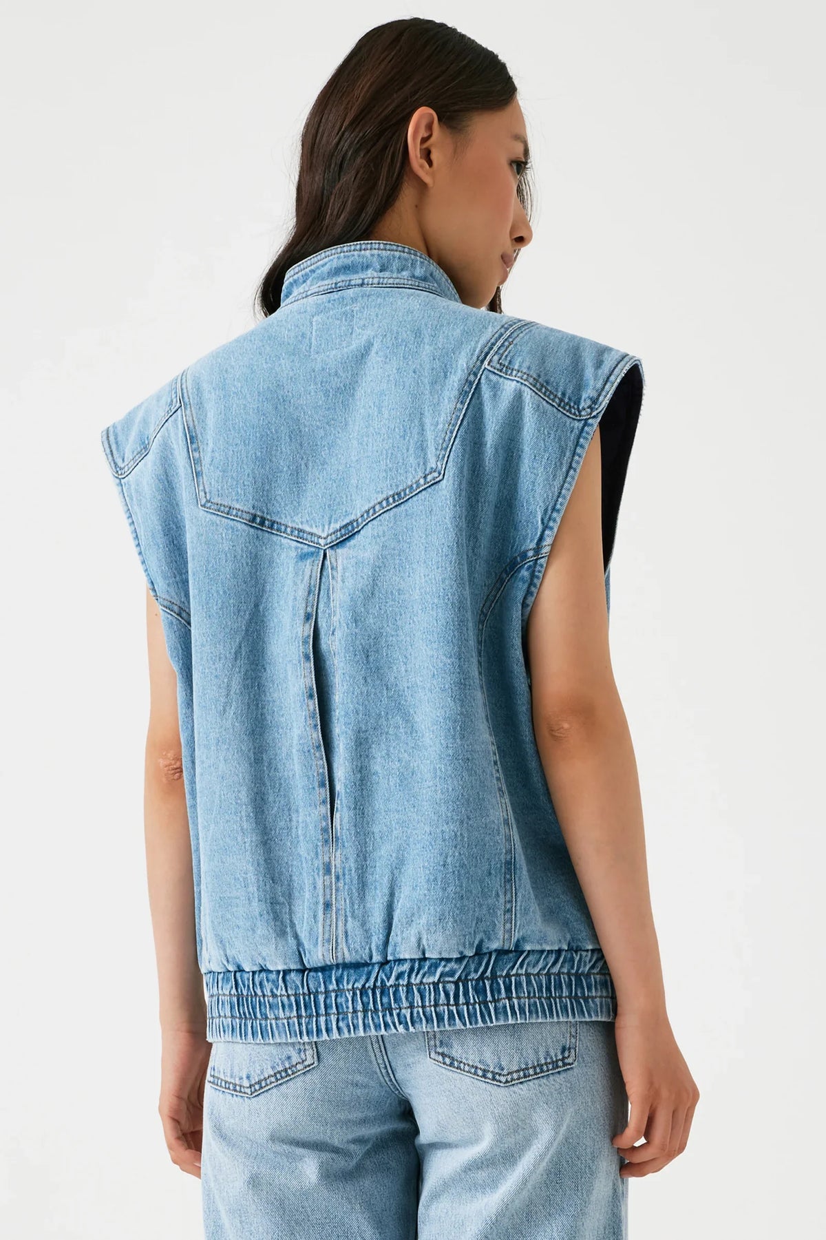 Juno Sleeveless Jacket - Dakota Vintage