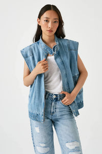Juno Sleeveless Jacket - Dakota Vintage