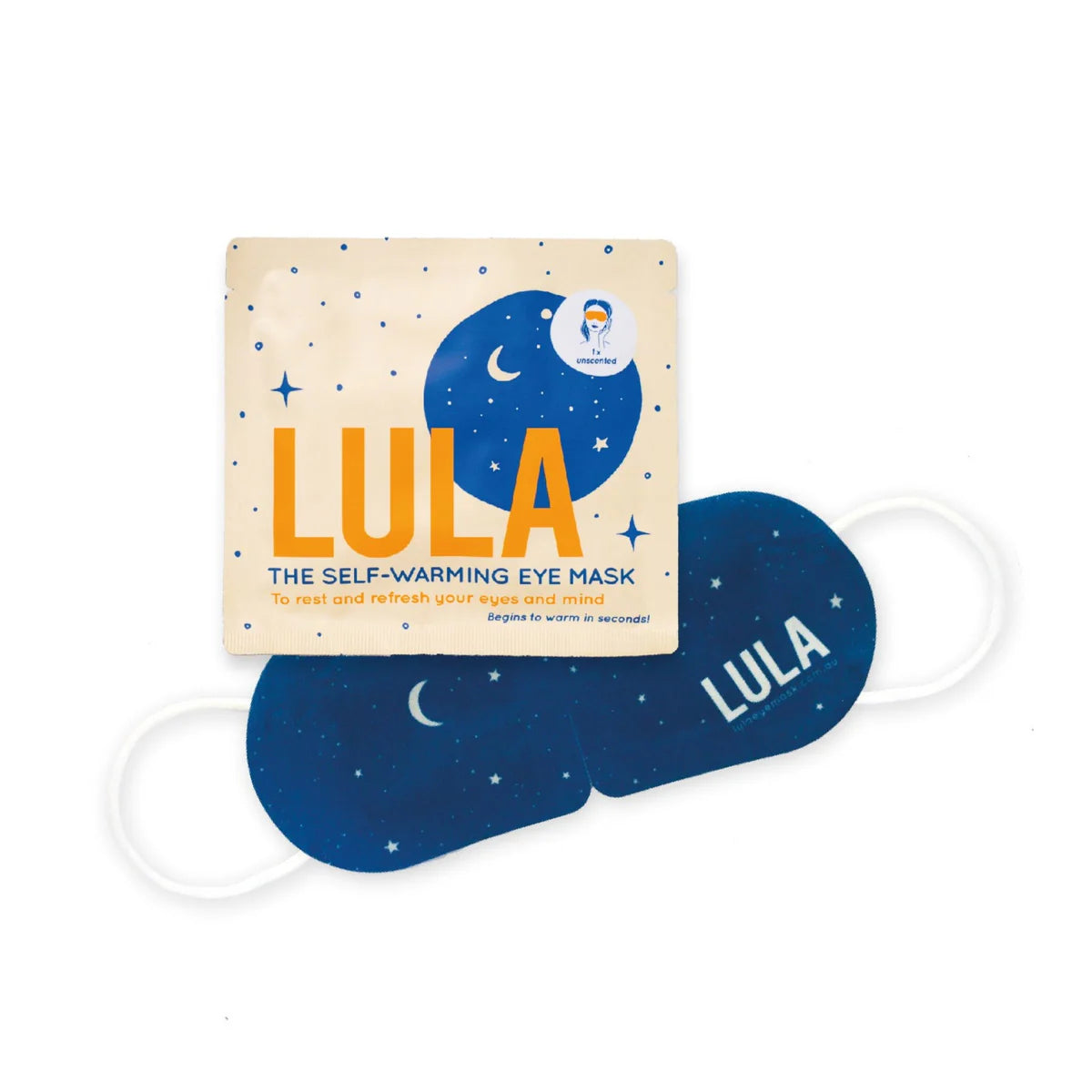 Unscented Self-Warming Eye Mask